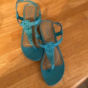 🚫🚫SOLD🚫🚫Dexflex Comfort Wedge Sandals